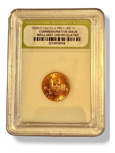 Wow 4 Monedas Conmemorativas De 1 Centavo De Dólar Usa (Usado)
