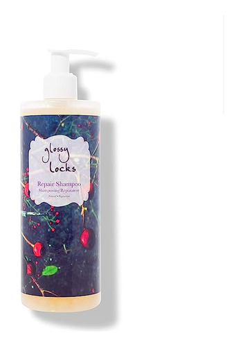 100% Pure Glossy Locks: Repair Shampoo (13.5 Fl Oz), Sulfate
