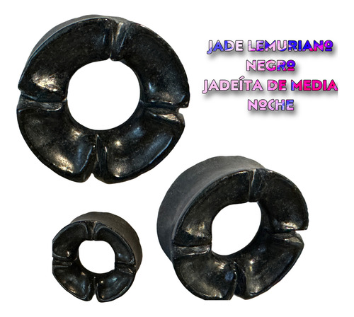 Expansor De Oreja Jade 100 % Auténtico Tallado A Mano