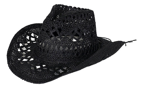 Sombrero De Playa Vaquero Plegable Estilo Occidental