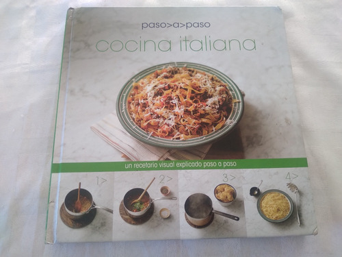 Libro Cocina Italiana, Paso A Paso. Parragon 