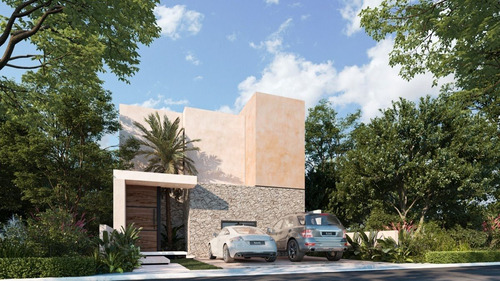 Casa De 3 Recámaras En Preventa Con Escrituración Inmediata, Sakche, Modelo B
