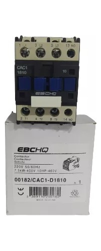 Contactor De 18amp Bobina 220v Marca Ebchq