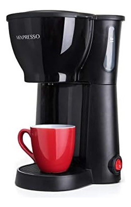 Mixpresso Mini Cafetera De Goteo Compacta Con Cesta De Prepa