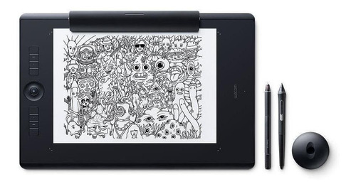 Imagen 2 de 3 de Tableta digitalizadora Wacom Intuos Pro Paper Edition M PTH-660P con Bluetooth black