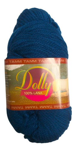 Estambre Dolly Lana 100% Lana Australiana Madeja De 100g Color Pizarra