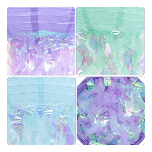 Imagem 2 de 8 de 3pcs Medusa Lanterna Novela Ornamento De Papel