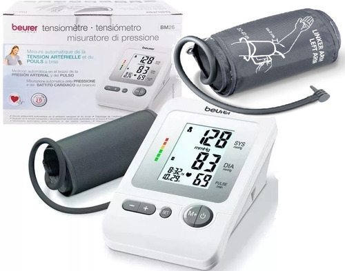 Tensiometro Digital Automatico Beurer Bm26 + Brazalete Xl 