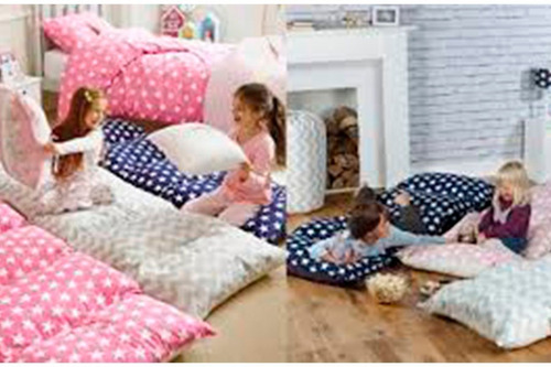Imagen 2 de 4 de Colchoncito Infantil + Kit Pijama Party. El Mejor Regalo