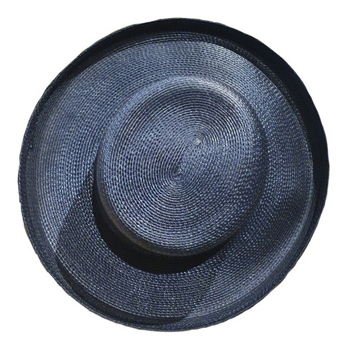 Imagen 3 de 3 de Sombrero Mujer Rafia, Único Importado Para Fiesta O Evento