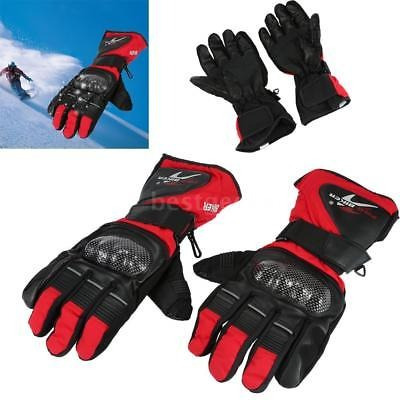 Pro-biker Full Finger Motorcycle Racing Esquí Guantes Respir