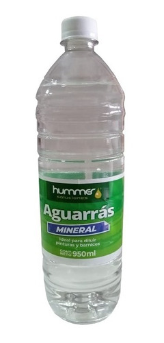 Aguarras Mineral Premium En Botella Hummer 950 Ml - Gmd