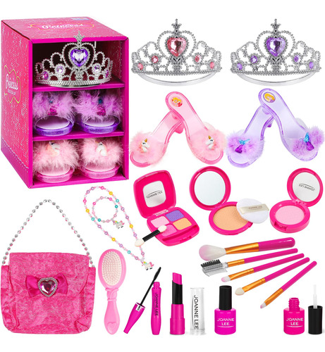 Bibuty - Kit De Maquillaje Para Ninas, Zapatos De Vestir De