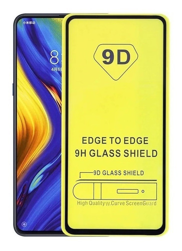 Imagem 1 de 2 de Película De Vidro Xiaomi Mi Mix 3 Tela 6.39 Full Glue 9d