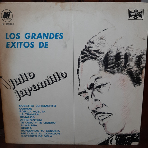Vinilo Julio Jaramillo Los Mas Grandes Exitos M6