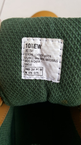 Botas Big Mac Punta Acero Cuero Genuino Impermeables, Nuevas
