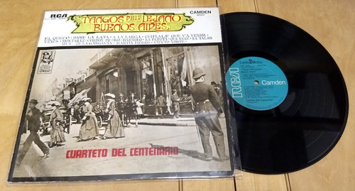 Cuarteto Del Centenario Tangos Del Lejanos Buenos Aires Lp