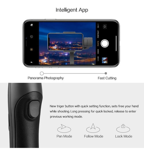 Gimbal Estabilizador Huawei P20 Mate 10 / 20 Feiyu Vimble 2