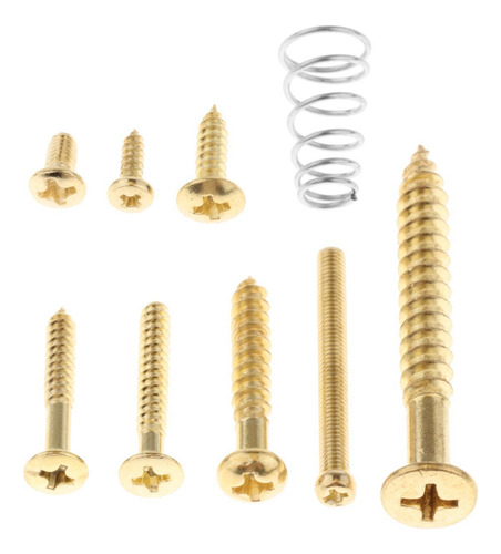 Kit De Tornillos De Guitarra Premium Para Pickup Oro