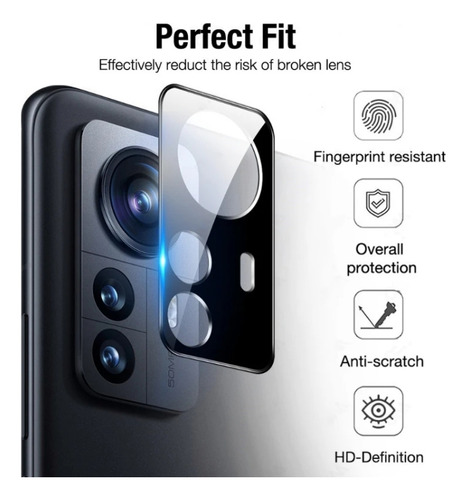 2 Sets De Filme Com Lente De Filme Para Xiaomi 12 Para Xiaom