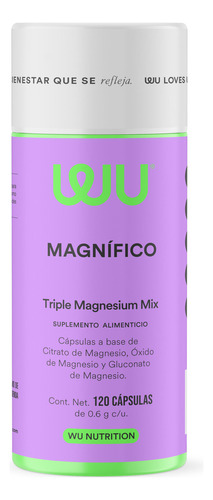 Magnífico | Citrato De Magnesio | Wu | Premium Sabor N/A