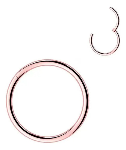 Pendiente De Aro De Titanio Piercing G23 Astm F136 Al Por