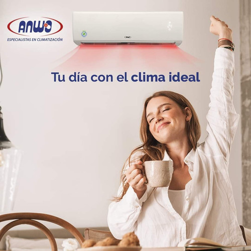 Aire Acondicionado Anwo 9000 Btu, On Off, Split