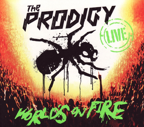 The Prodigy Live World's On Fire Cd + Dvd Digibook Versión Del Álbum Estándar