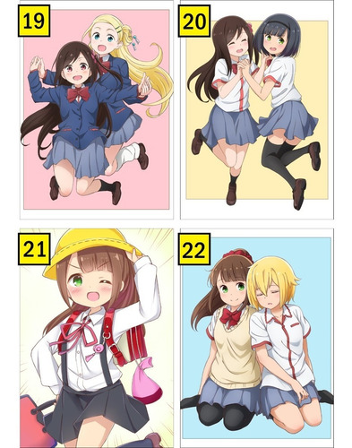 Posters A3 29x42cm Anime Hitori Bocchi No Marumaru Seikatsu
