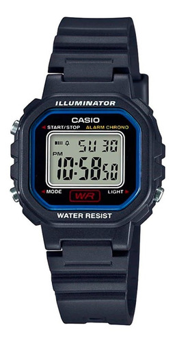 Reloj Mujer Casio La-20wh-1c Negro Digital / Lhua Store