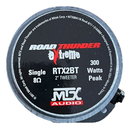 Tweeter De 300w Road Thunder - Mtx Audio | Rtx2bt