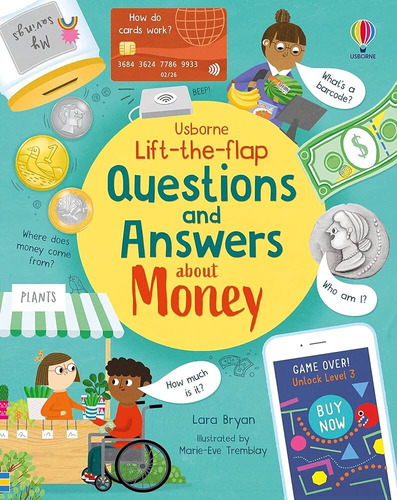 Questions And Answers About Money  Usborne Lift-the-flap, De Bryan, Lara. En Inglés, 2023