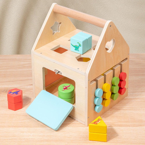 Montessori Lock Box Toys Tablero De Actividades Juguetes