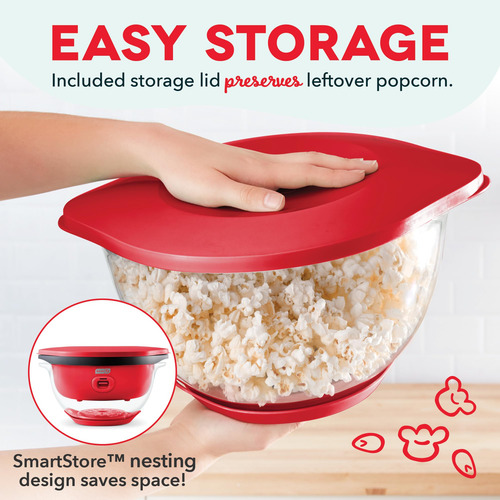 Mezclador Dash Smartstore Deluxe Para Hacer Palomitas, 24 Ta