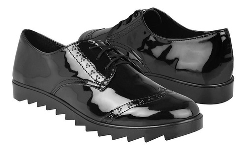 Zapatos Stylo 981 Charol Negro 