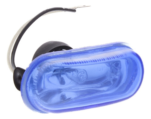 Faro Halogeno Oval Azul Jgo.(4x1.5x2.5) Hy031a
