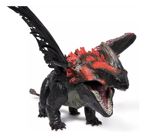 Como Entrenar Tu Dragon Titan Muerte Roja Isla Volcano 58cm