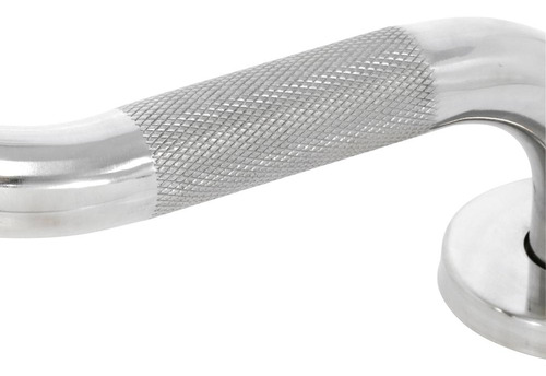 Barra de soporte de acero cromado de 45 cm Sensea Silver Color