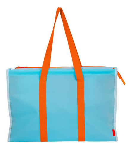 Bolsa Tote Grande Sestini Praia Ss24 - Waves Cor Colorido