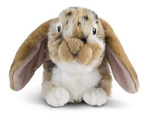 Living Nature Brown Dutch Lop Eared Rabbit, Realistic Xs6mk