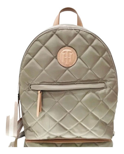 Mochila Harper Canva Verde Musgo Tommy Hilfiger