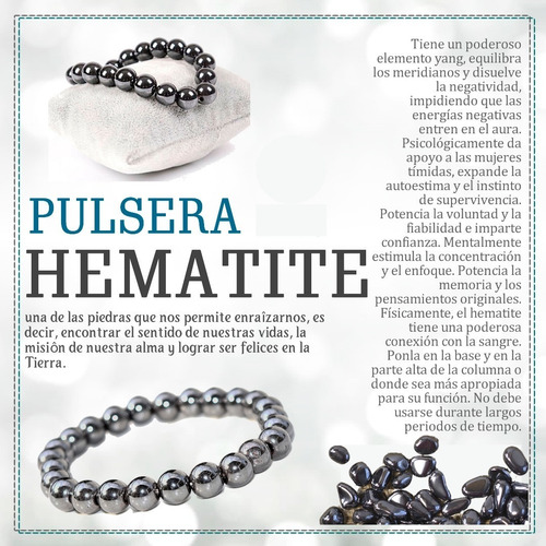 Pulsera Hematite