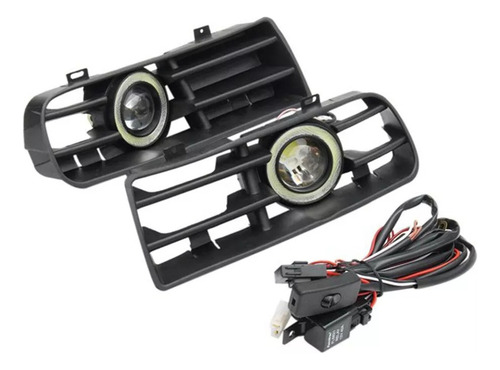 1 Par De Faros Antiniebla Con Cable Para Volkswagen Golf Mk4