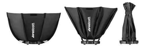 Kit De Iluminación Westcott U60-b Led Bicolor Softbox De 3 L