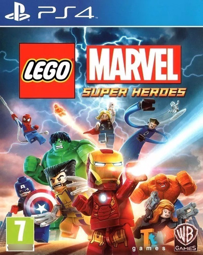 Lego Marvel Super Heroes Ps4 Fisico Sellado Original Ade