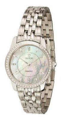 Croton 0.33 Ct Diamante Tw Señoras Del Cuarzo Del Reloj Del 