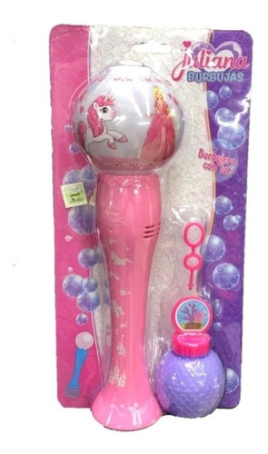 Burbujero Juliana Con Luz Mágico Recargable Envío Caba