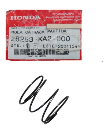 Mola Da Catraca De Partida Cg 125 1983 A 1999 Original Honda