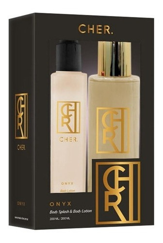 Imagen 6 de 7 de Body Splash Cher Onyx 200 Ml + Crema Corporal 200 Ml
