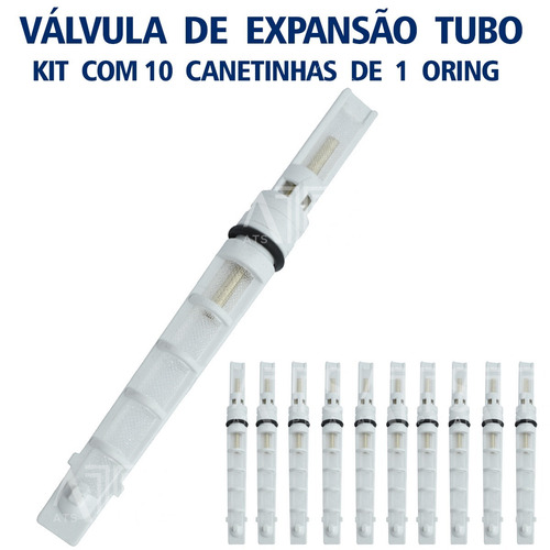 Tubo Expansão Ar Condicionado Canetinha Universal C/10 Unid